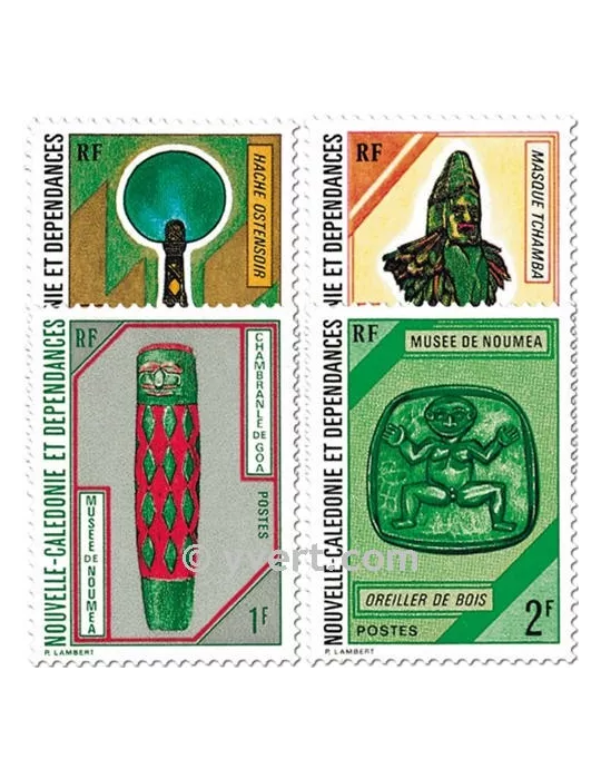 n° 381/384 -  Timbre Nelle-Calédonie Poste