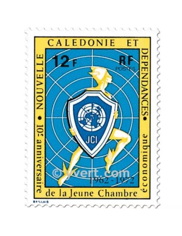 n° 385 -  Timbre Nelle-Calédonie Poste 2