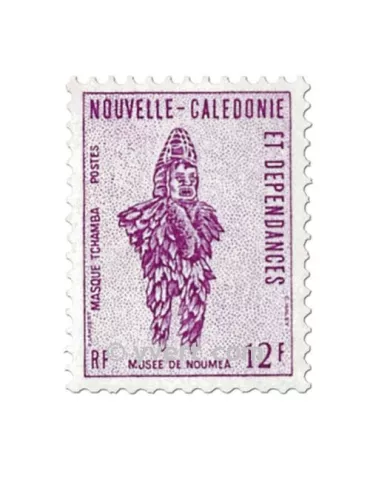 n° 386 -  Timbre Nelle-Calédonie Poste 2