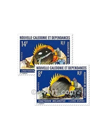 n° 387/388 -  Timbre Nelle-Calédonie Poste