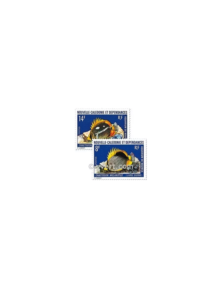 n° 387/388 -  Timbre Nelle-Calédonie Poste