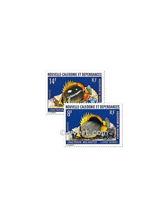 n° 387/388 -  Timbre Nelle-Calédonie Poste