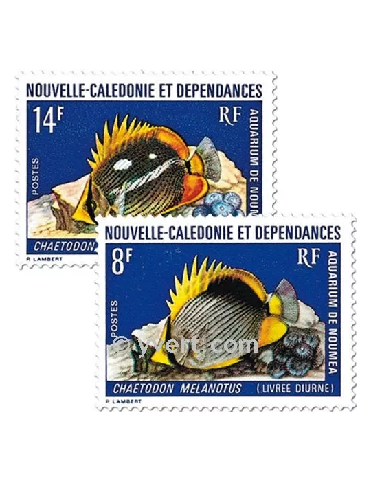 n° 387/388 -  Timbre Nelle-Calédonie Poste