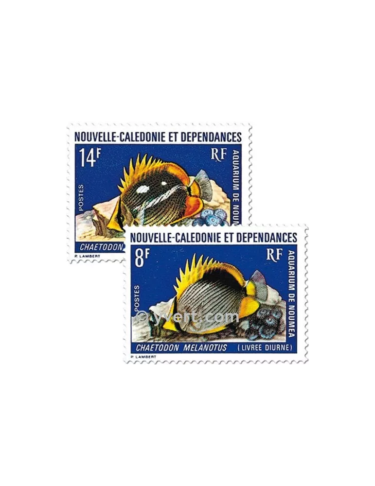 n° 387/388 -  Timbre Nelle-Calédonie Poste
