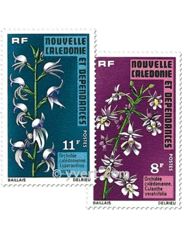 n° 392/393 -  Timbre Nelle-Calédonie Poste 2
