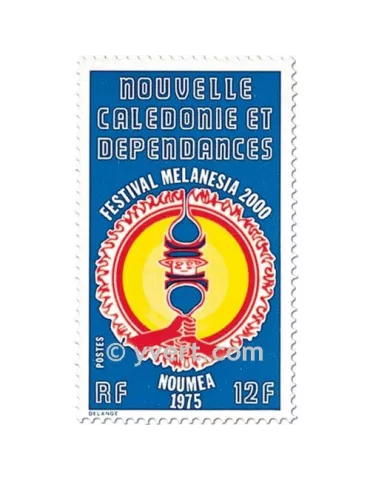 n° 394 -  Timbre Nelle-Calédonie Poste 2