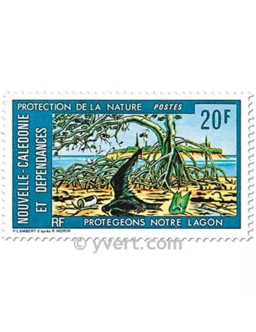 n° 404 -  Timbre Nelle-Calédonie Poste 2
