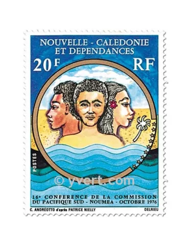 n° 405 -  Timbre Nelle-Calédonie Poste 2
