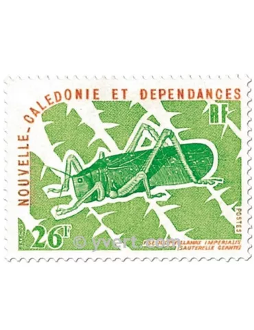 n° 406/407 -  Timbre Nelle-Calédonie Poste 2