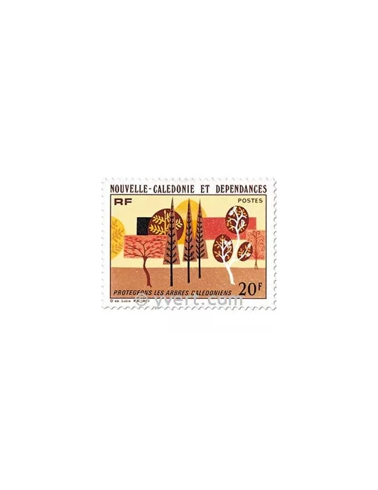 n° 412 -  Timbre Nelle-Calédonie Poste
