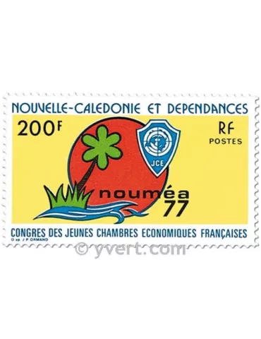 n° 413 -  Timbre Nelle-Calédonie Poste 2