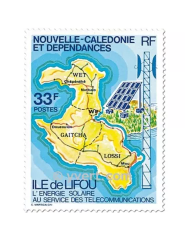 n° 424 -  Timbre Nelle-Calédonie Poste 2