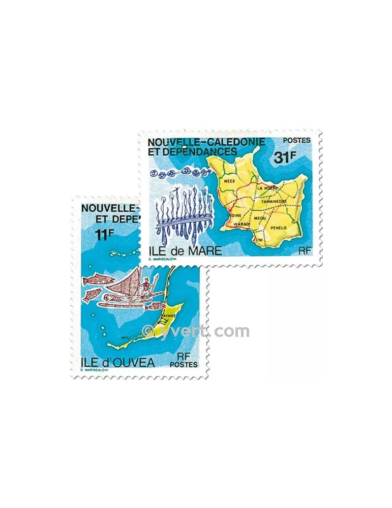 n° 426/427 -  Timbre Nelle-Calédonie Poste