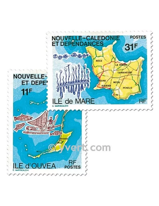 n° 426/427 -  Timbre Nelle-Calédonie Poste