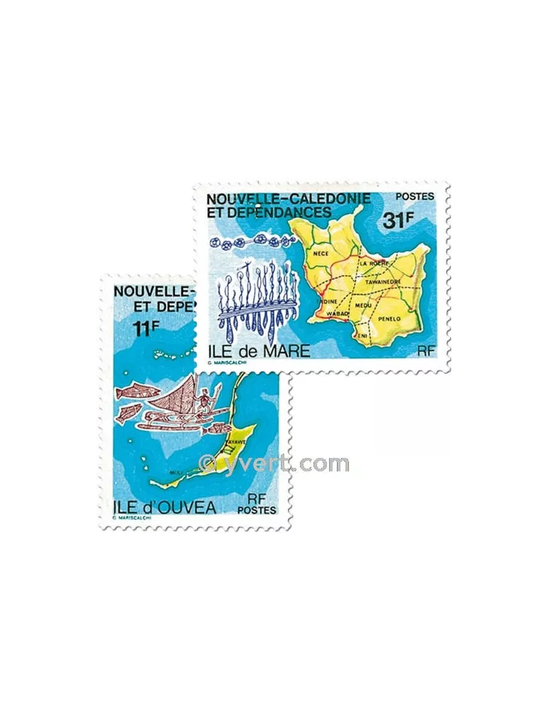 n° 426/427 -  Timbre Nelle-Calédonie Poste