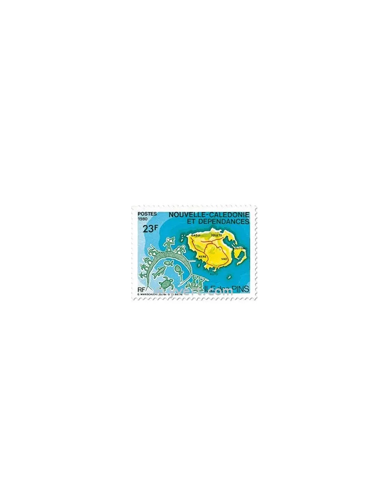 n° 435 -  Timbre Nelle-Calédonie Poste