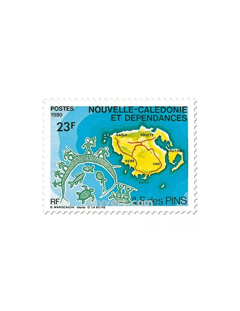 n° 435 -  Timbre Nelle-Calédonie Poste