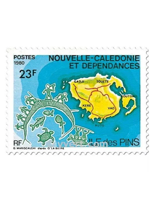 n° 435 -  Timbre Nelle-Calédonie Poste