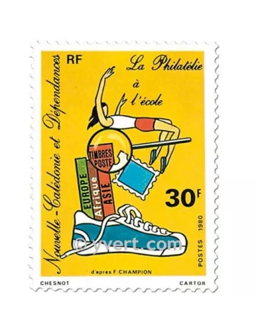 n° 438 -  Timbre Nelle-Calédonie Poste 2