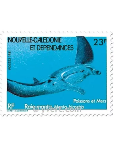 n° 443/444 -  Timbre Nelle-Calédonie Poste 2