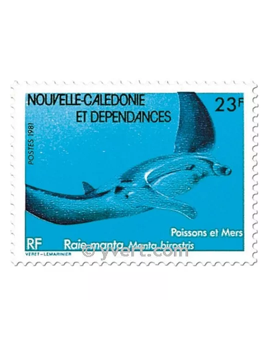 n° 443/444 -  Timbre Nelle-Calédonie Poste