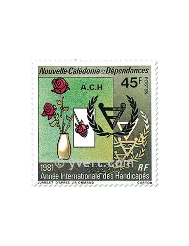 n° 451 -  Timbre Nelle-Calédonie Poste