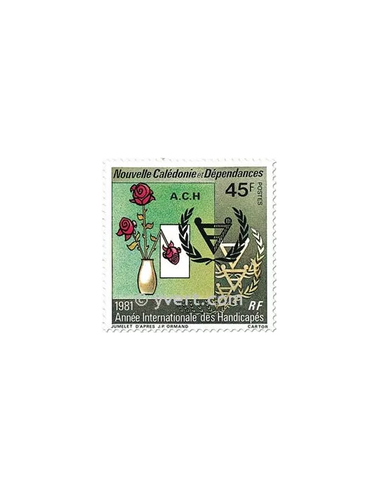 n° 451 -  Timbre Nelle-Calédonie Poste