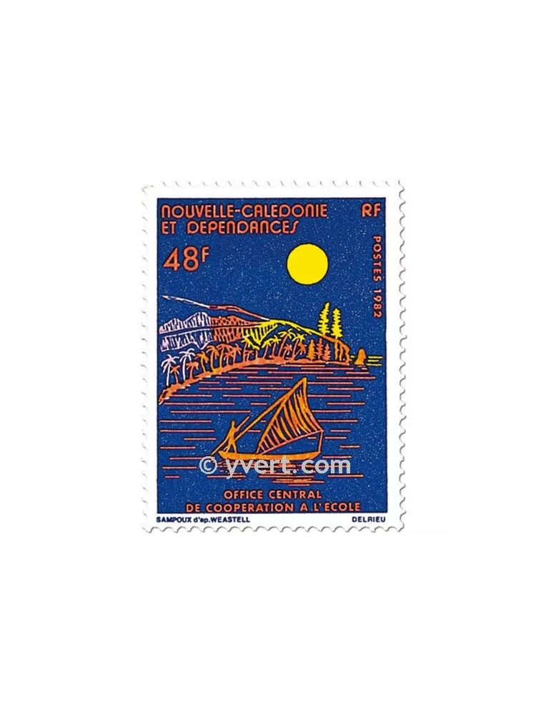 n° 464 -  Timbre Nelle-Calédonie Poste
