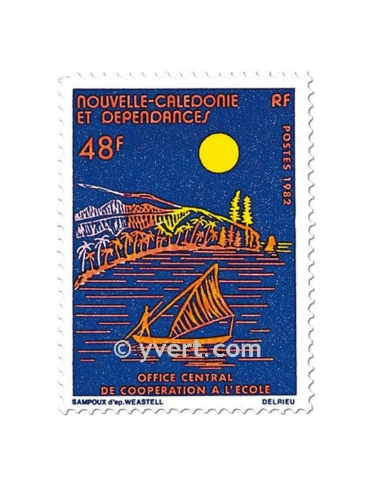 n° 464 -  Timbre Nelle-Calédonie Poste