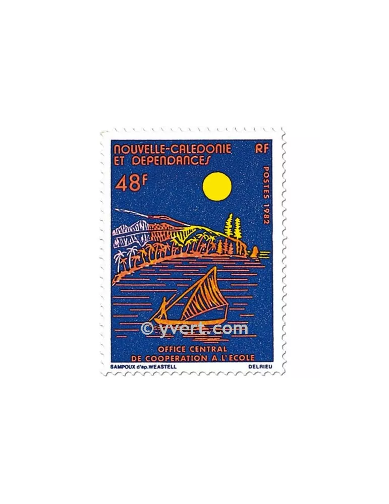 n° 464 -  Timbre Nelle-Calédonie Poste