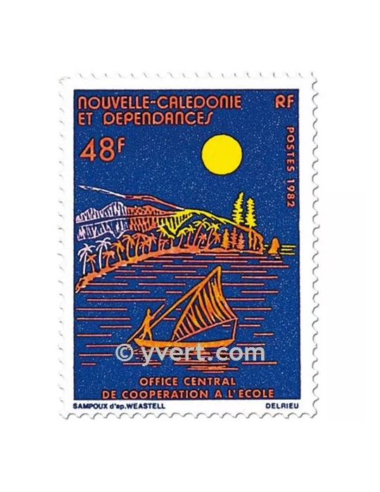 n° 464 -  Timbre Nelle-Calédonie Poste