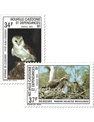 n° 479/480 -  Timbre Nelle-Calédonie Poste 2