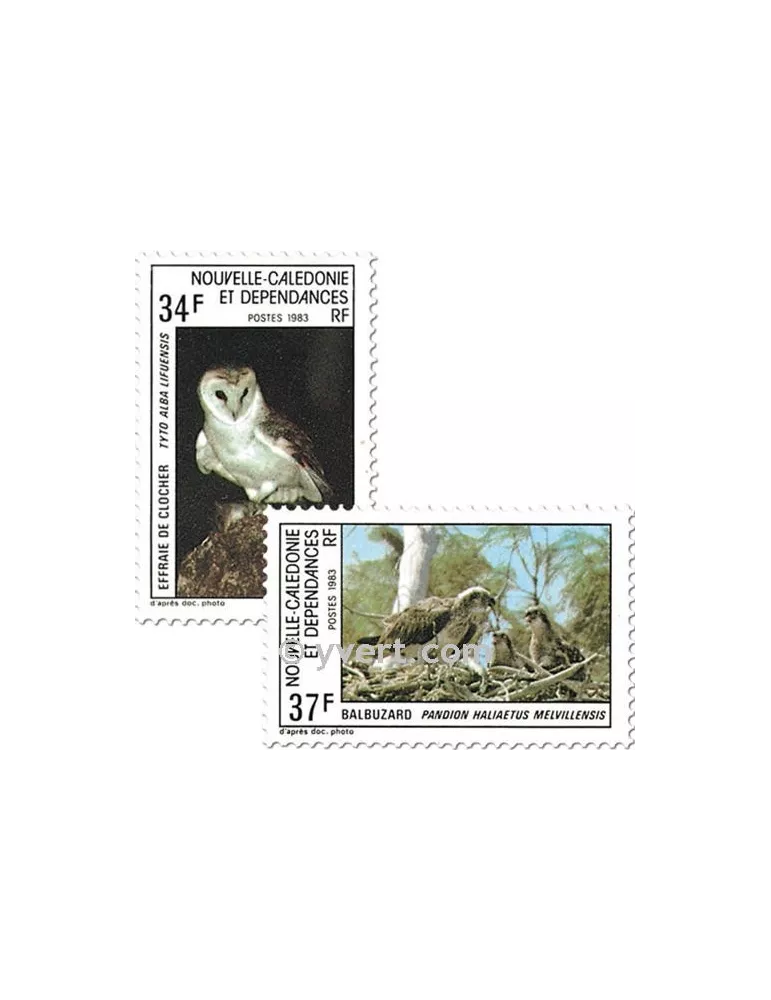 n° 479/480 -  Timbre Nelle-Calédonie Poste
