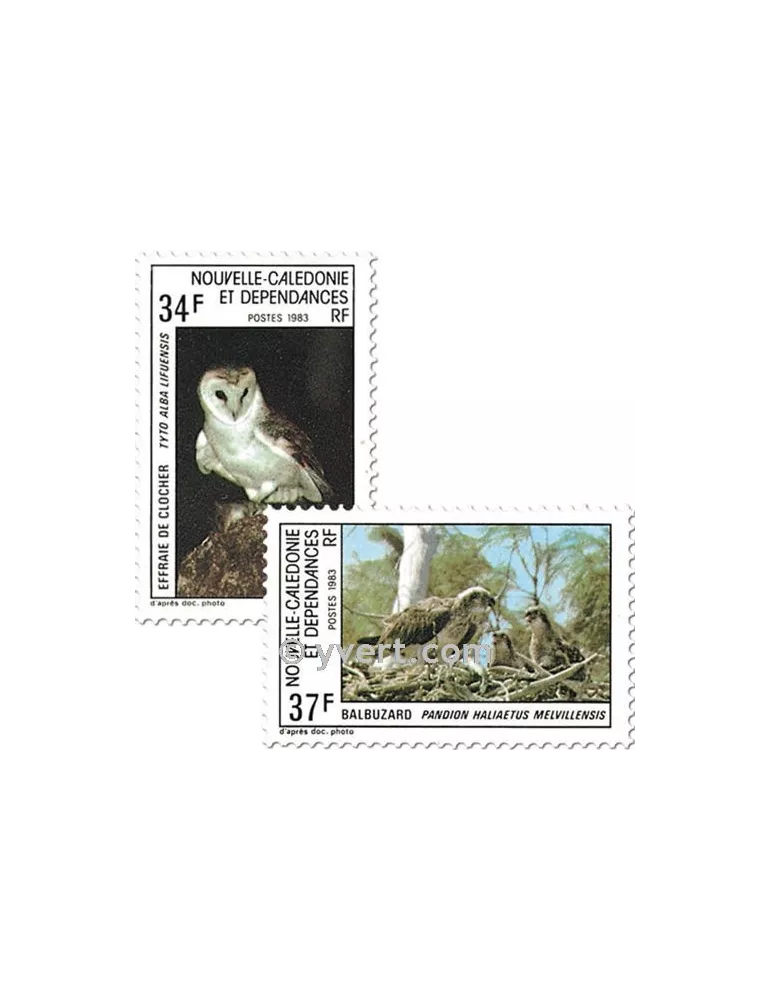 n° 479/480 -  Timbre Nelle-Calédonie Poste