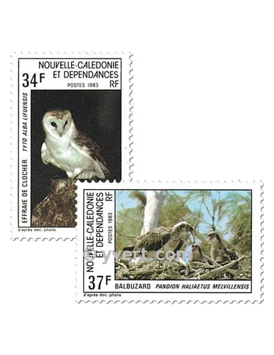 n° 479/480 -  Timbre Nelle-Calédonie Poste