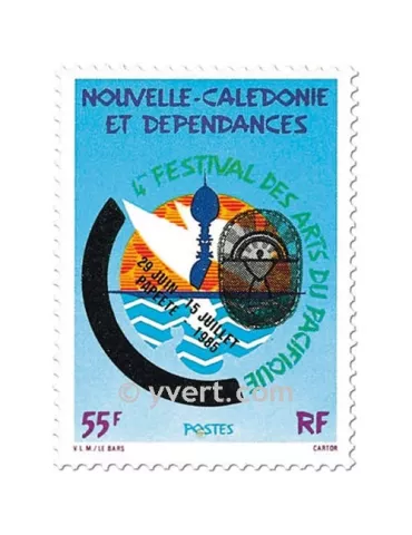 n° 505/506 -  Timbre Nelle-Calédonie Poste 2