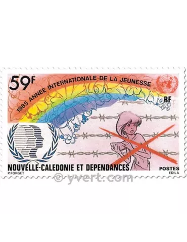 n° 507 -  Timbre Nelle-Calédonie Poste 2