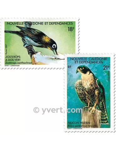 n° 542/543 -  Timbre Nelle-Calédonie Poste 2