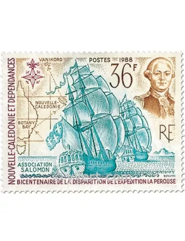 n° 549 -  Timbre Nelle-Calédonie Poste 2