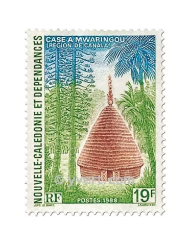 n° 553/554 -  Timbre Nelle-Calédonie Poste 2