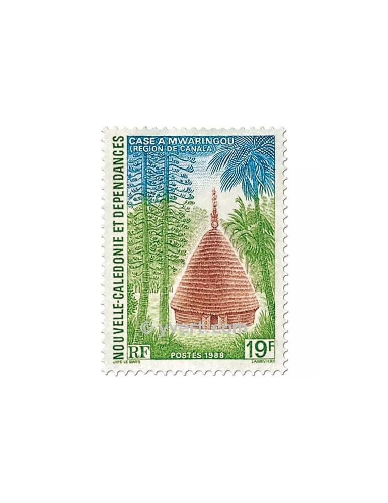 n° 553/554 -  Timbre Nelle-Calédonie Poste