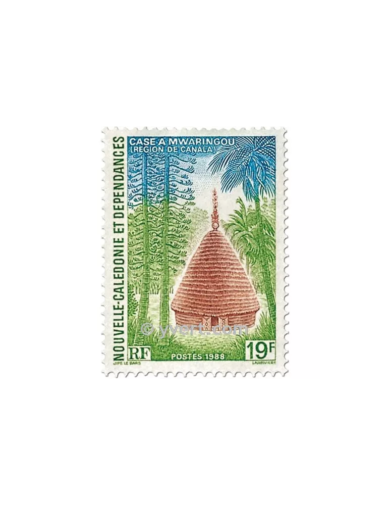 n° 553/554 -  Timbre Nelle-Calédonie Poste