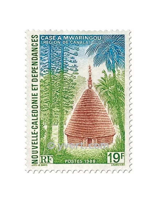 n° 553/554 -  Timbre Nelle-Calédonie Poste