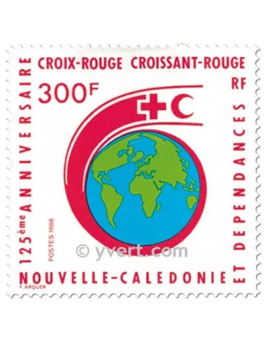 n° 555 -  Timbre Nelle-Calédonie Poste 2