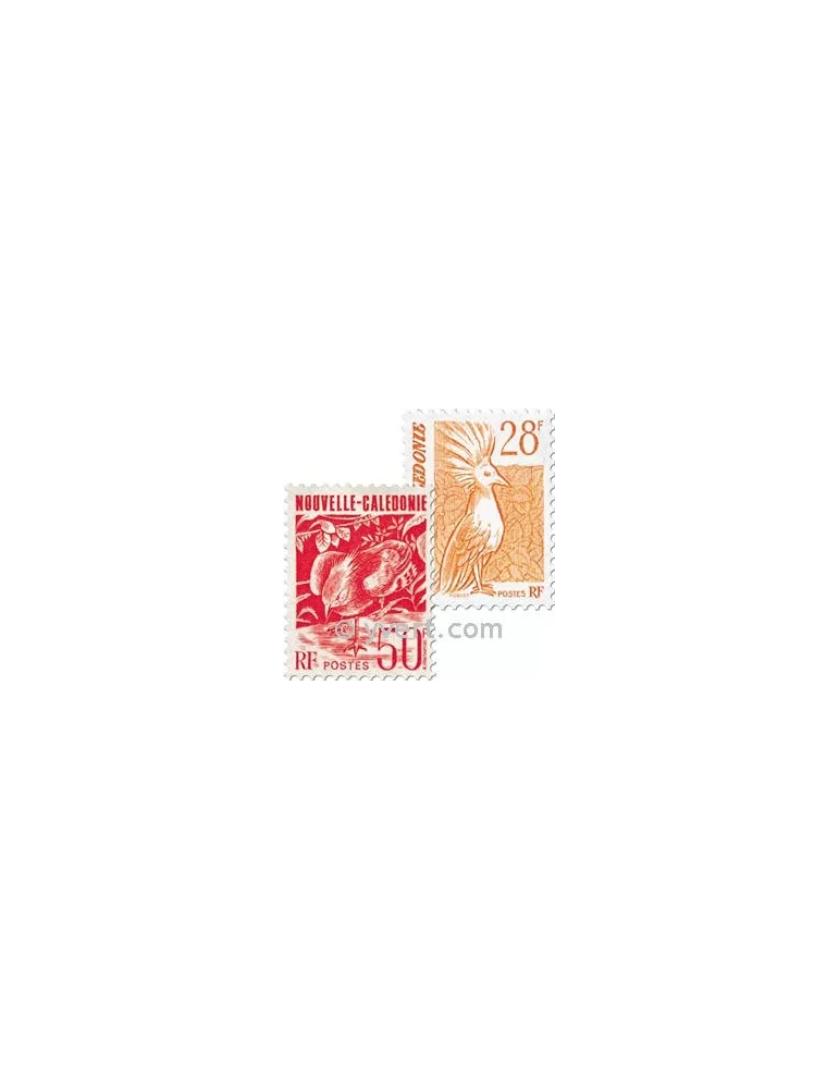 n° 587/588 -  Timbre Nelle-Calédonie Poste