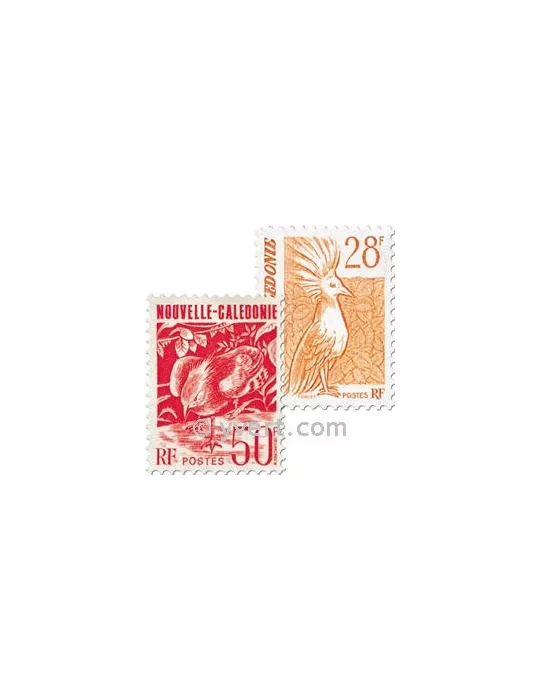 n° 587/588 -  Timbre Nelle-Calédonie Poste