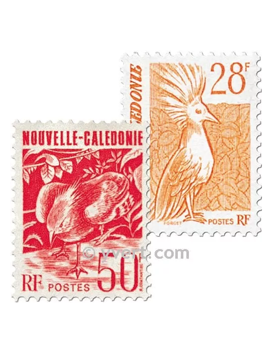 n° 587/588 -  Timbre Nelle-Calédonie Poste