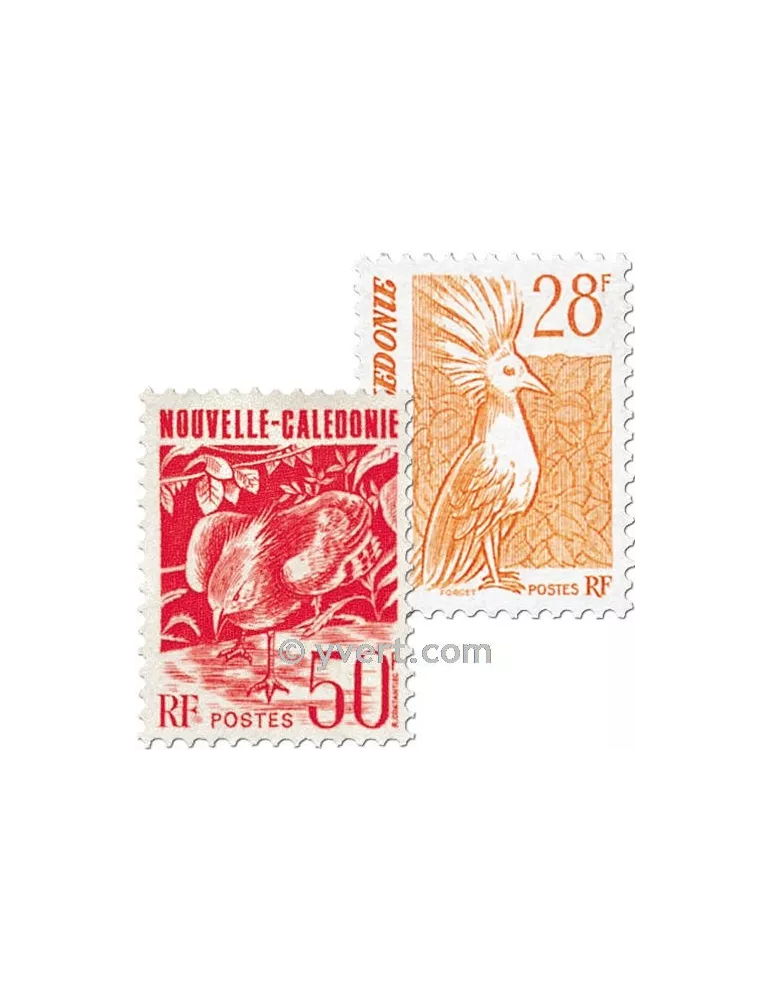 n° 587/588 -  Timbre Nelle-Calédonie Poste