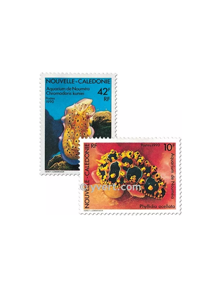 n° 594/595 -  Timbre Nelle-Calédonie Poste