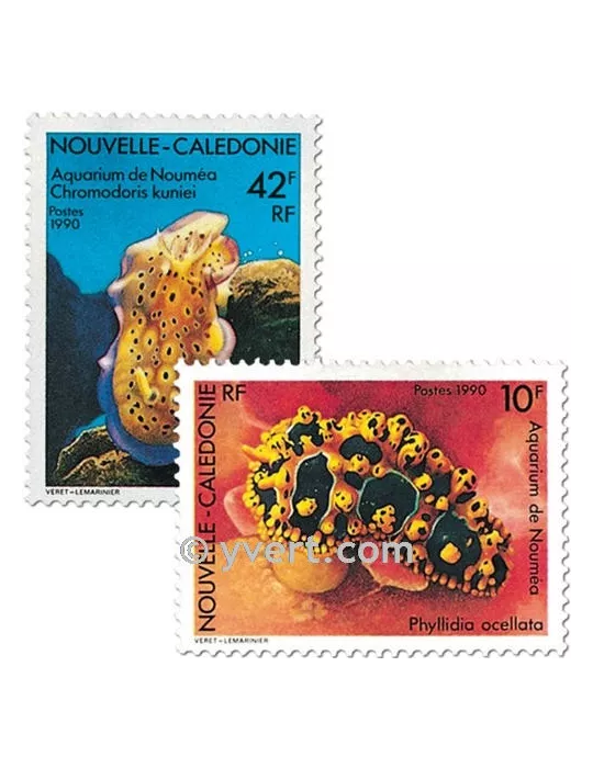 n° 594/595 -  Timbre Nelle-Calédonie Poste